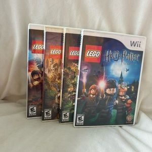 Lego Nintendo Wii 4 Game Bundle